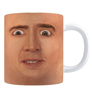 Nick Cage's Mug on a Mug (11oz)